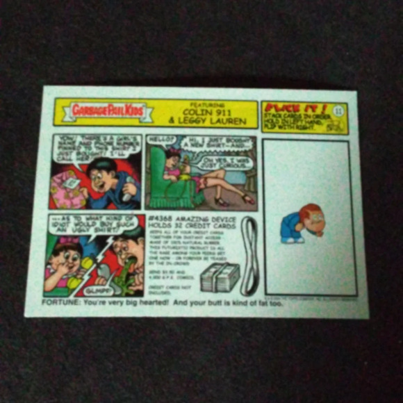 2004 TOPPS GARBAGE PAIL KIDS FLAYED JAY COLLECTOR CONDITION - Picture 2 of 3